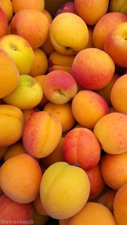 Devostock Apricots Market Food Fruit