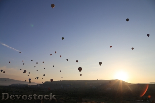 Devostock Balloons Turkey Sun Travel