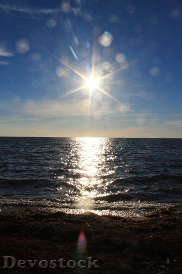 Devostock Baltic Sea Sea Sunset 5