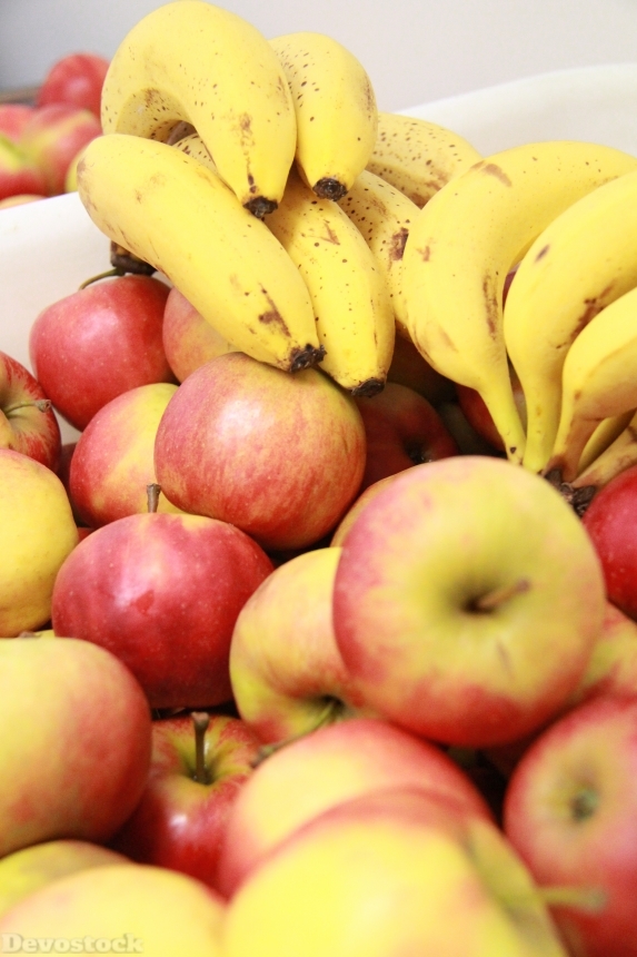 Devostock Banana Apple Fruit 906443