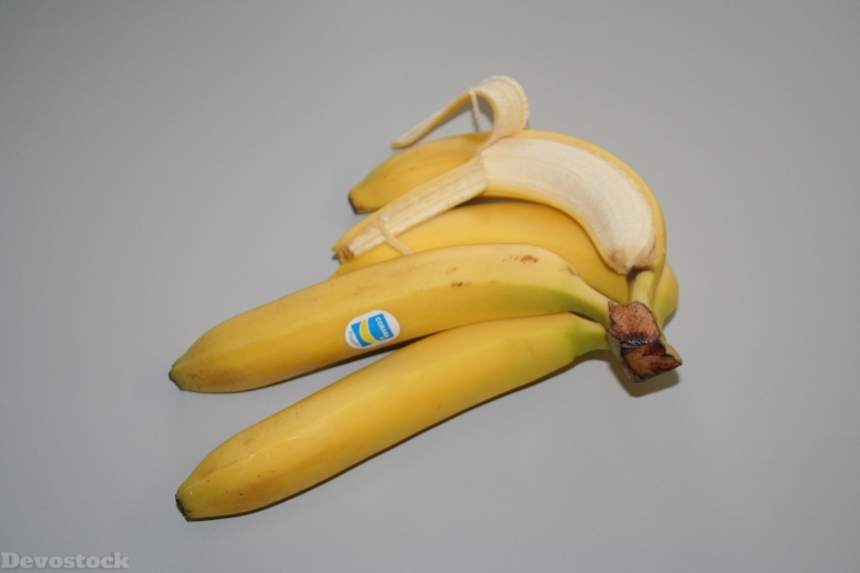 Devostock Banana Food Fruit Healthy
