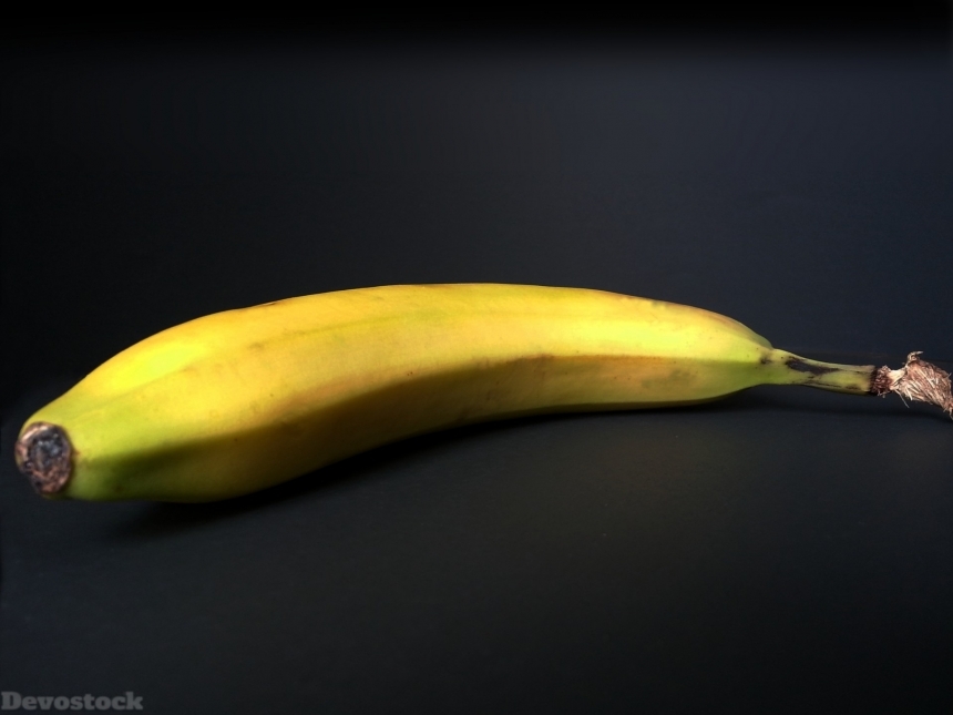 Devostock Banana Fruit Fruits Vegetarian