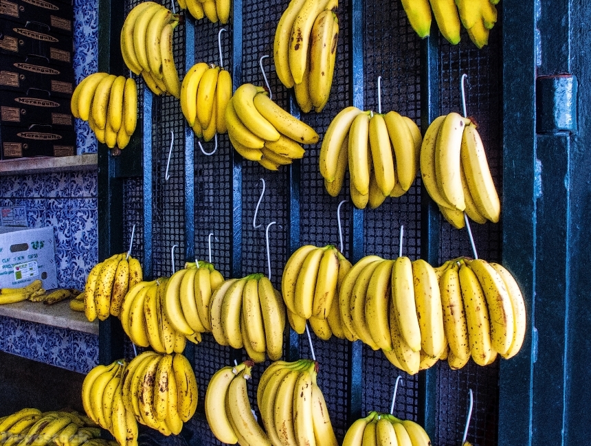 Devostock Banana Fruit Greengrocers Bananas