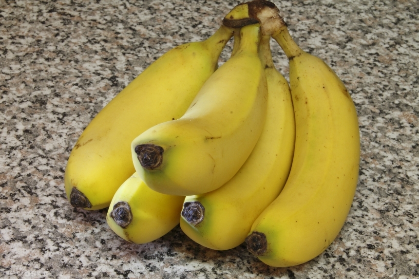 Devostock Bananas Fruit Food Yellow