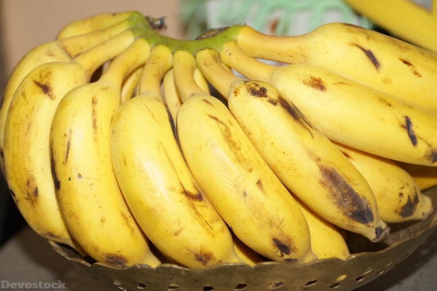 Devostock Bananas Fruit Ripe Ready