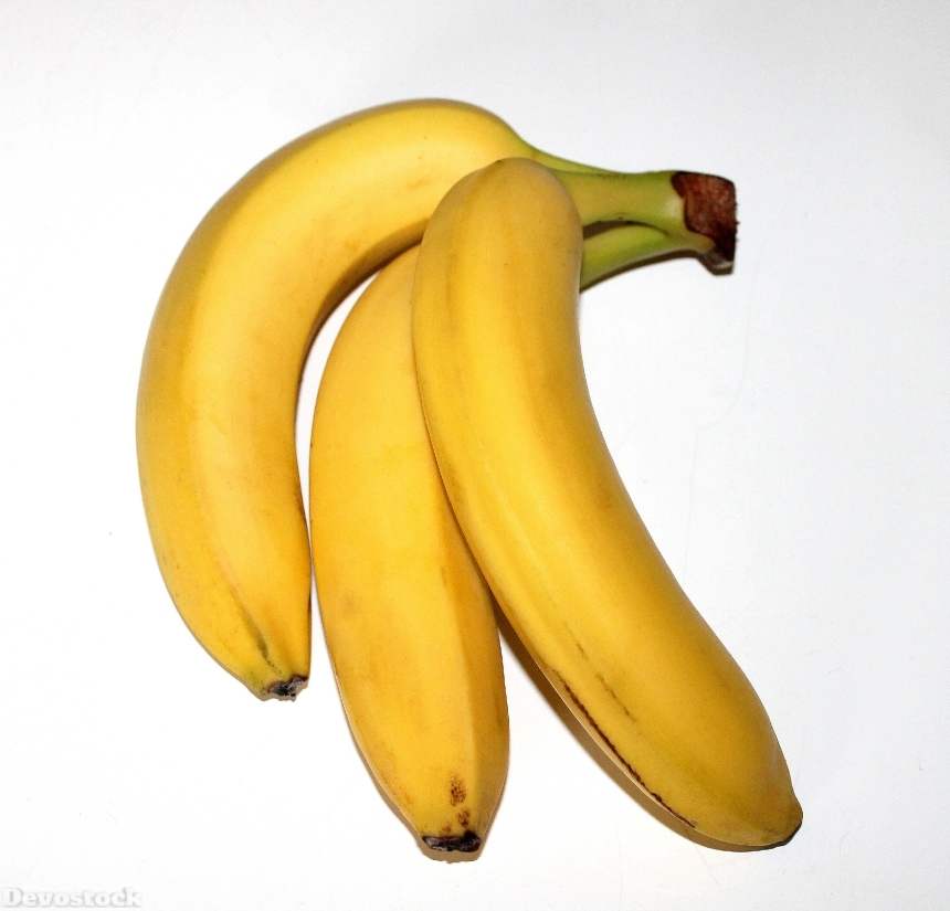 Devostock Bananas Fruit Yellow Fruits