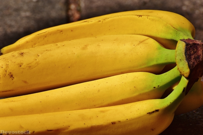 Devostock Bananas Fruits Fruit Healthy 2
