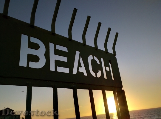 Devostock Beach Sunset San Diego
