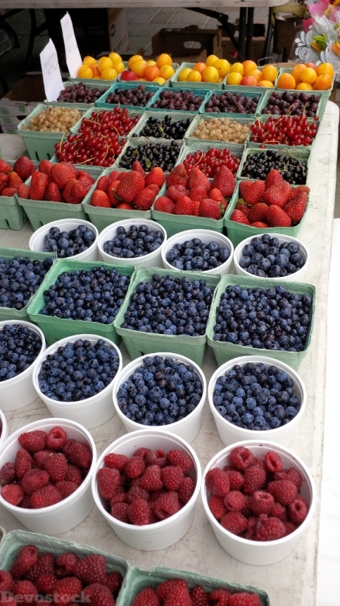 Devostock Berries Fruit Food Healthy