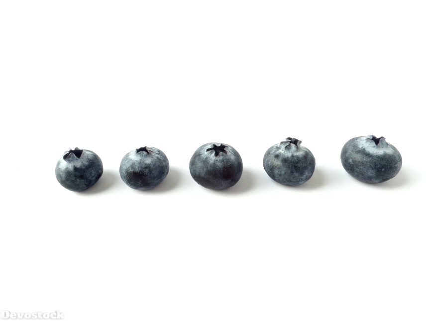 Devostock Blueberries Fruit Fruits Delicious