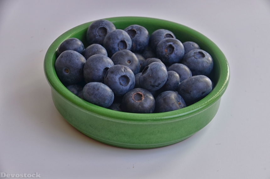 Devostock Blueberries Fruit Healthy Food 0