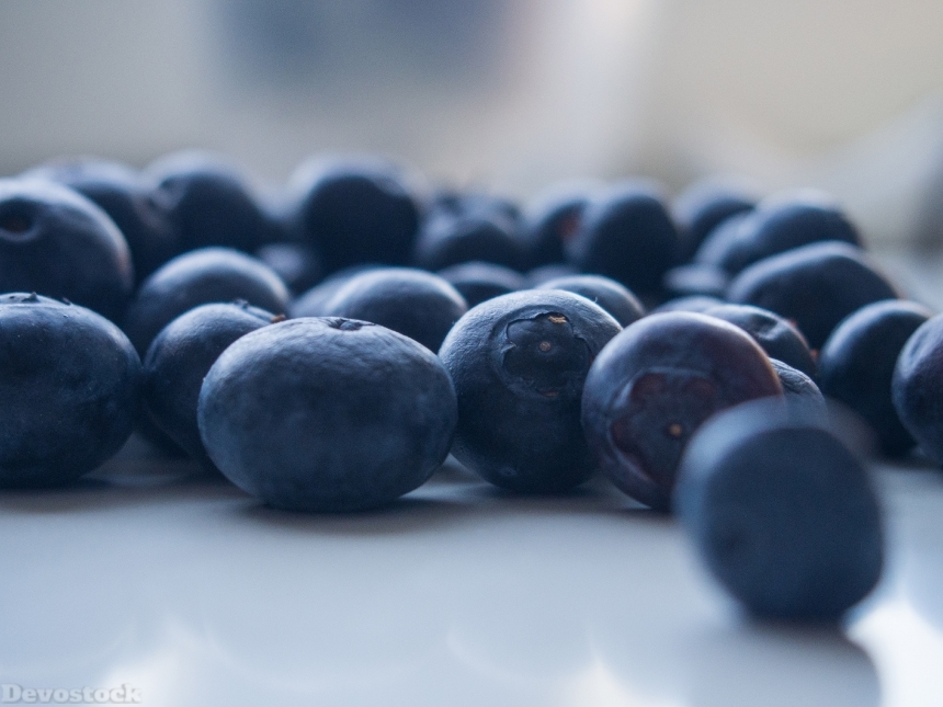 Devostock Blueberries Fruits Healthy Food