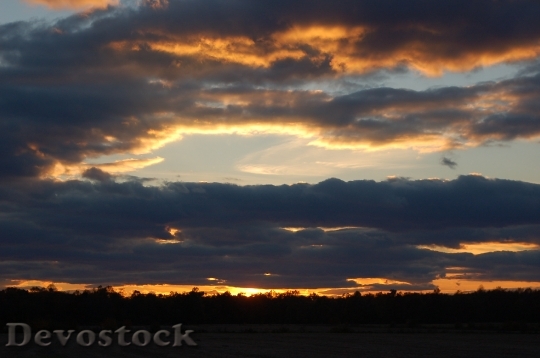 Devostock Clouds Sky Horizon Sunset 0
