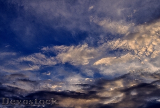 Devostock Cloudscape Light Blue Sky