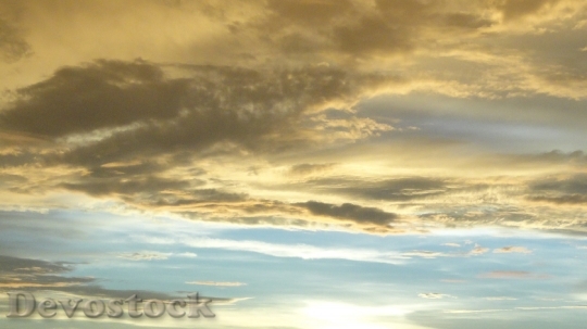 Devostock Dawn Sunset Cloud Sky