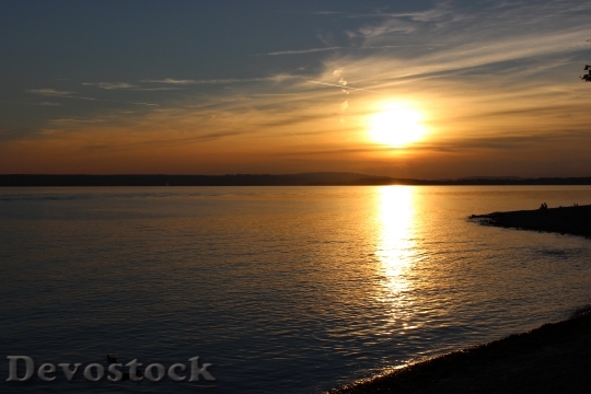 Devostock Hagnau Lake Constance Sunset 2
