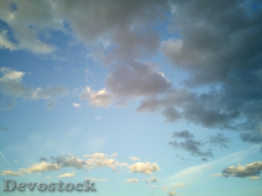 Devostock Heaven Background Texture Sunset