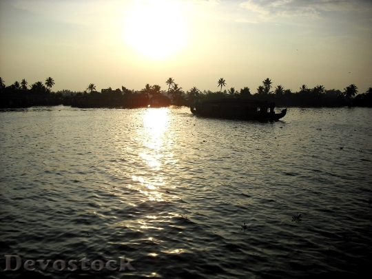 Devostock Kerala India Backwaters Water