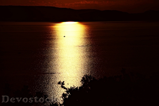 Devostock Lake Balaton Sunset Nature 0