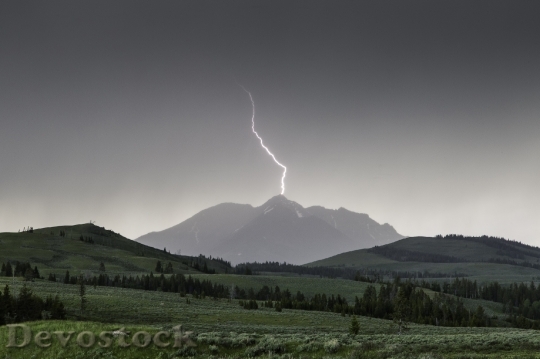 Devostock Lightning Thunderstorm Storm 880154
