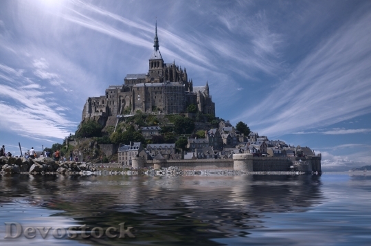 Devostock Mont Saint Michel France Normandy Europe