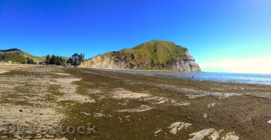 Devostock New Zealand Beach Sea