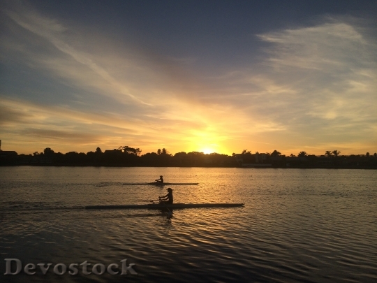Devostock Oarsmanship Rowing Sport Activity