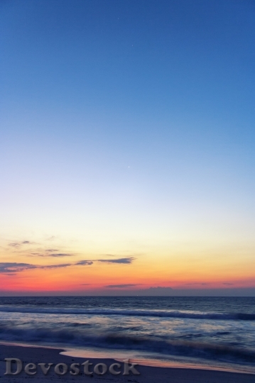 Devostock Ocean Sunrise Sunrise Ocean