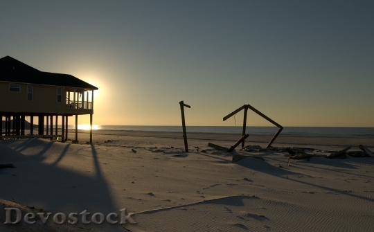Devostock Pensacola Beach Florida Sunset
