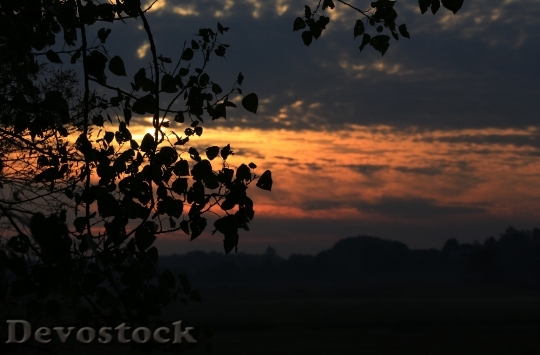 Devostock Poland Clouds Sunset Sky 2