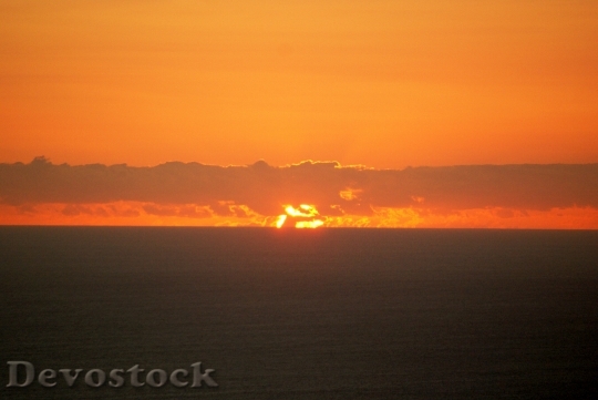Devostock Reunion Island Sunset Evening