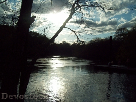 Devostock River Nature Water Landscape 0