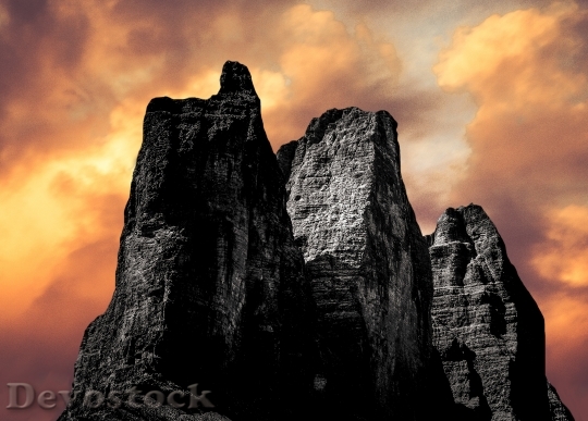 Devostock Rocks Cliff Cliff Face