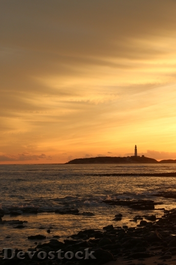 Devostock Sea Lighthouse Costa Spain
