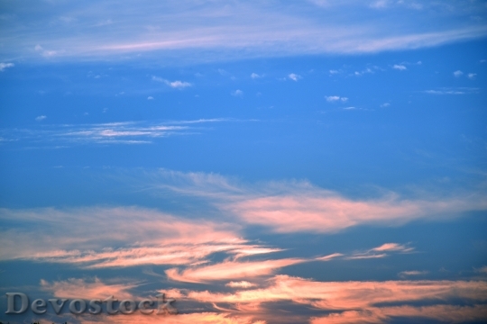 Devostock Sky Sunset Evening Sky 8