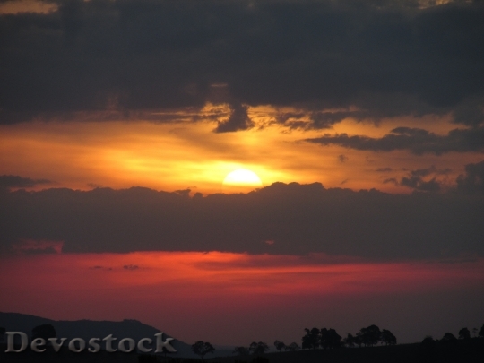 Devostock Sol Sky Sunset Sunrise 1