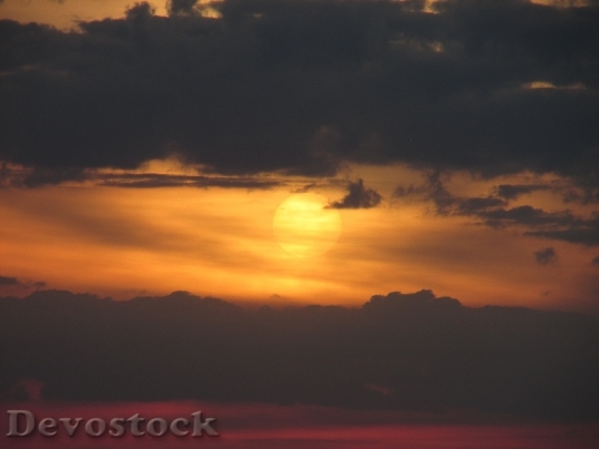 Devostock Sol Sky Sunset Sunrise 2