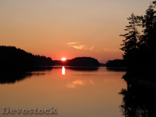 Devostock Summer Sunset Savonlinna Saimaa