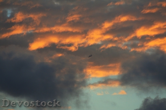 Devostock Sun Clouds Sky Setting