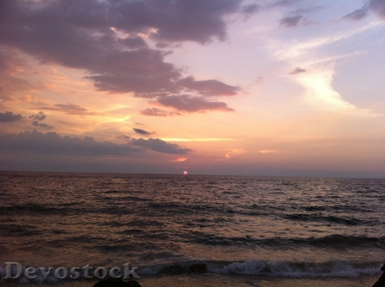 Devostock Sunset Colombo Sri Lanka