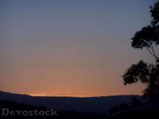 Devostock Sunset From Hill