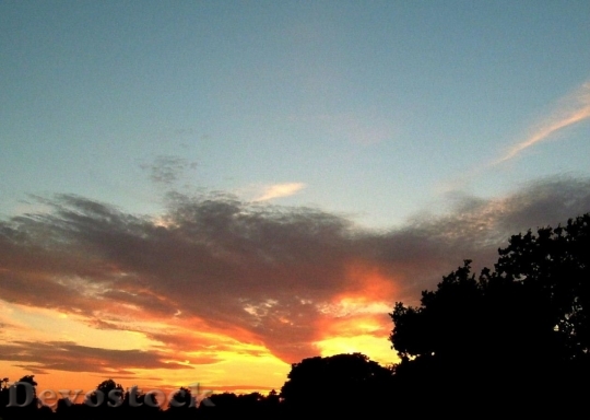 Devostock Sunset Glory Landscape