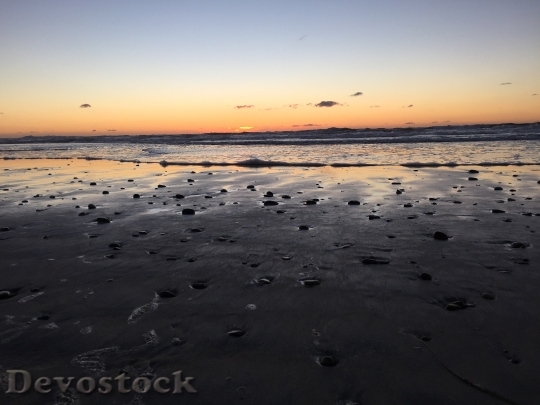 Devostock Sunset Ocean Beach San 0