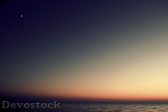 Devostock Sunset Ocean Sea Water 2