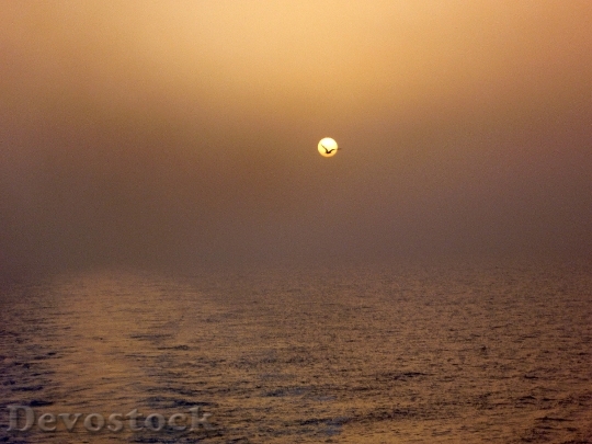 Devostock Sunset Sea Greece Holiday