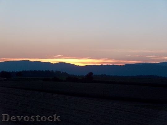 Devostock Sunset Silent Nature Abendstimmung