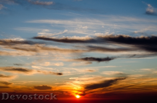 Devostock Sunset Sky Evening Sky 10