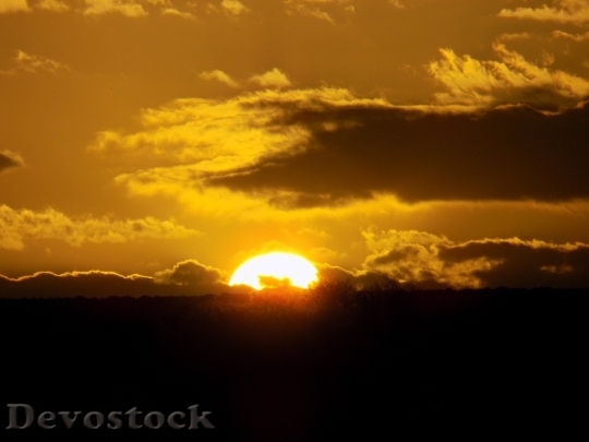 Devostock Sunset South Africa Sky