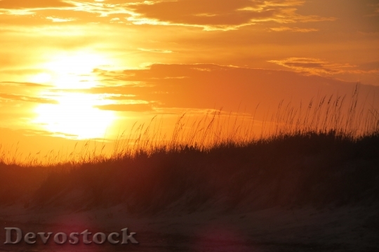Devostock Sunset Sunrise Bleach Beach