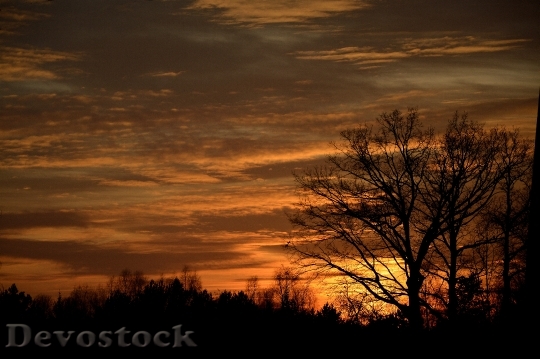 Devostock Sunset Twilight Evening Sky 8